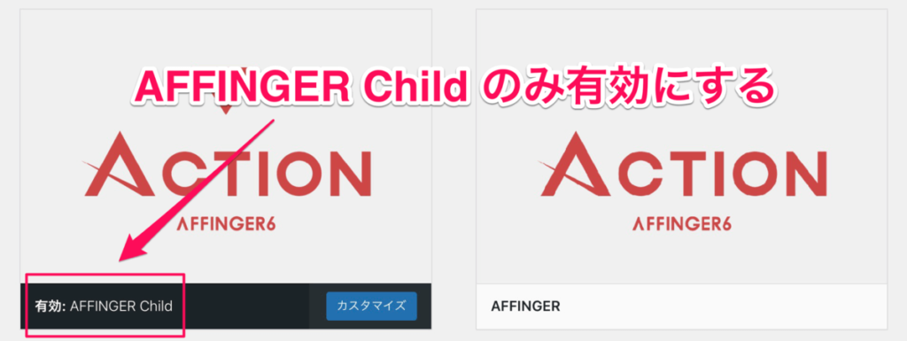 AFFINGER6 有効化